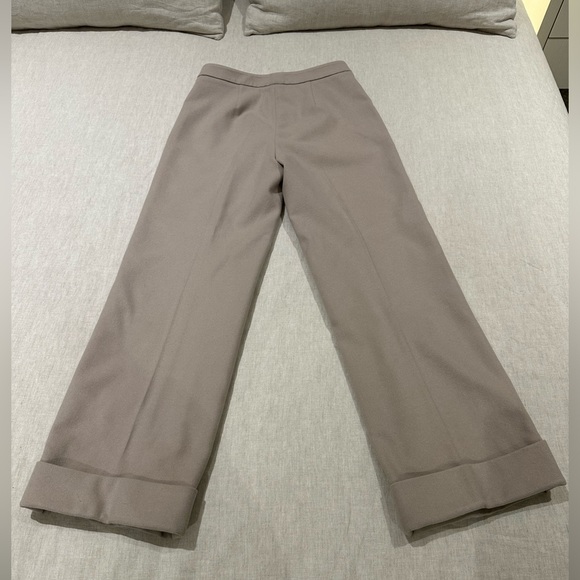 Ladies Trousers by REISS size 0 Taupe colour - Picture 3 of 4